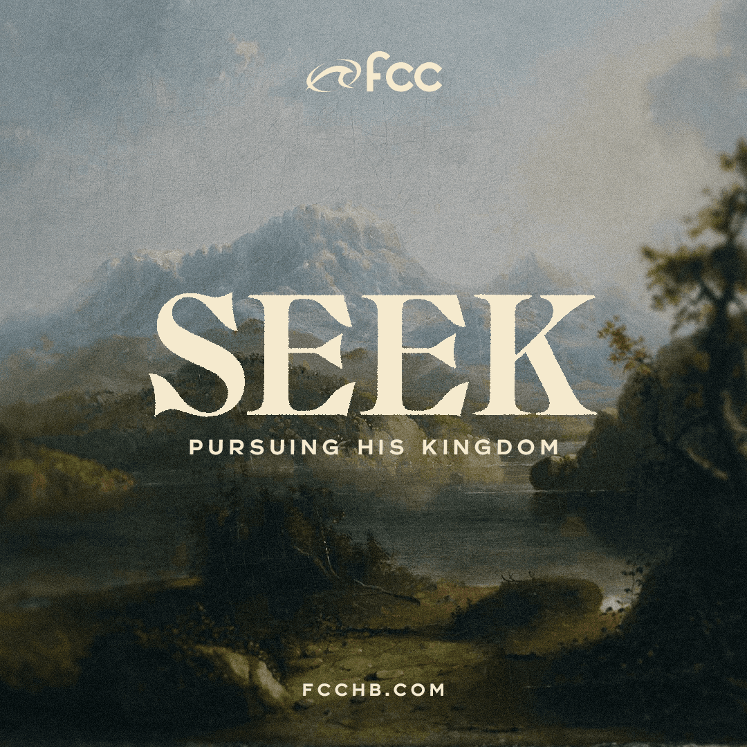 Sermon series art for First Christian Church