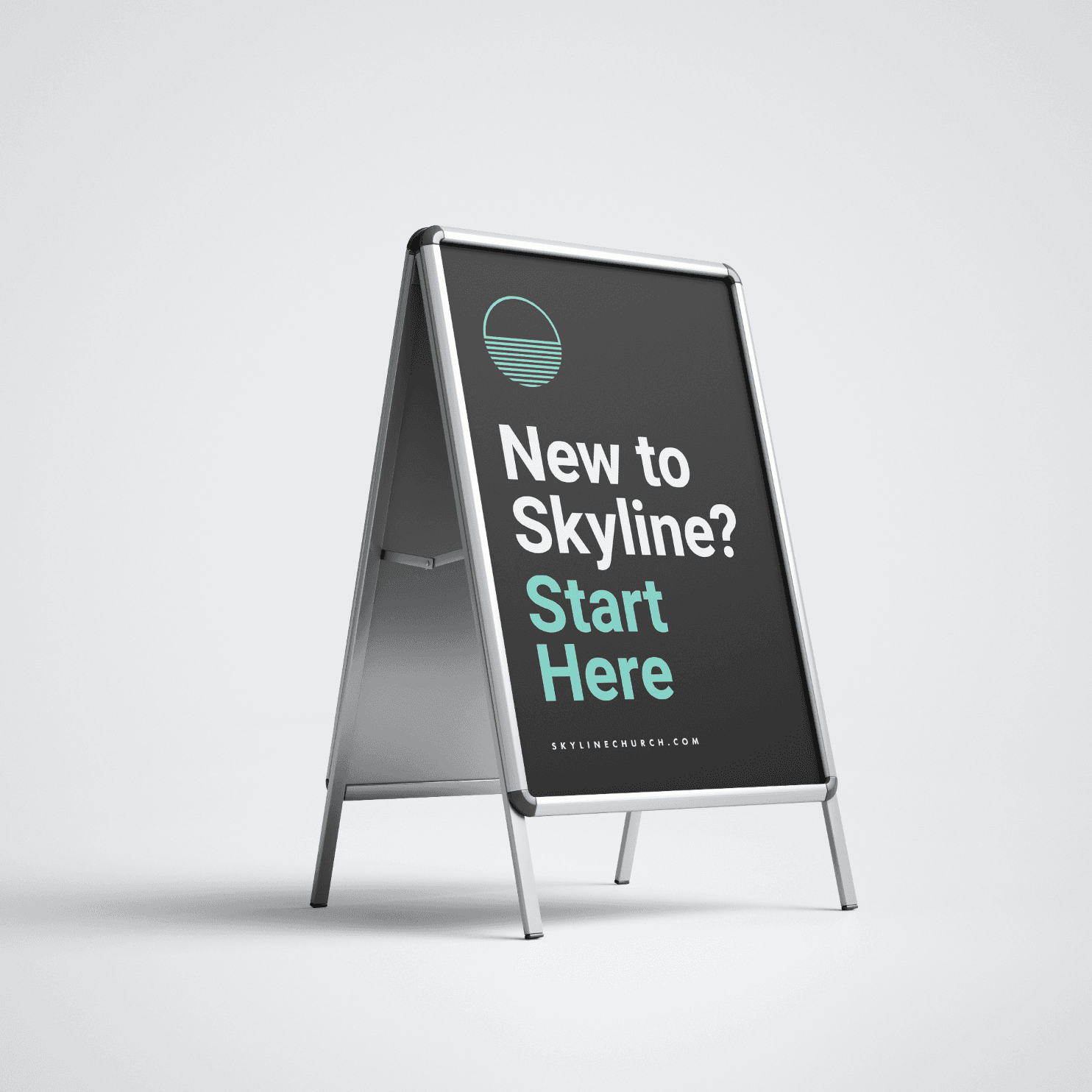 New to Skyline welcome signage